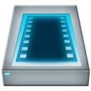 Movies Drive Icon 128x128 png